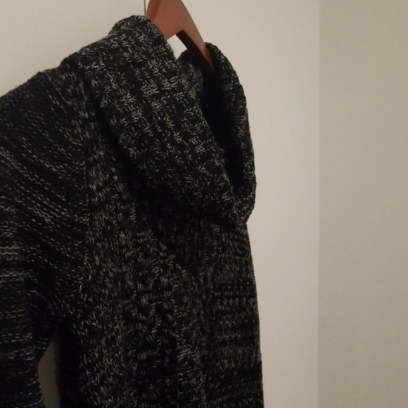 Black Cowl Neck Sweater - Picture 6 of 6